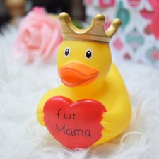 Message Heart Rubber Duck