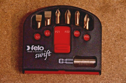 Juego rápido de brocas de tornillo recubiertas de diamante Felo PZ1 PZ2 PH1 PH2 5.5 6.5 soporte magnético - Imagen 2 de 3