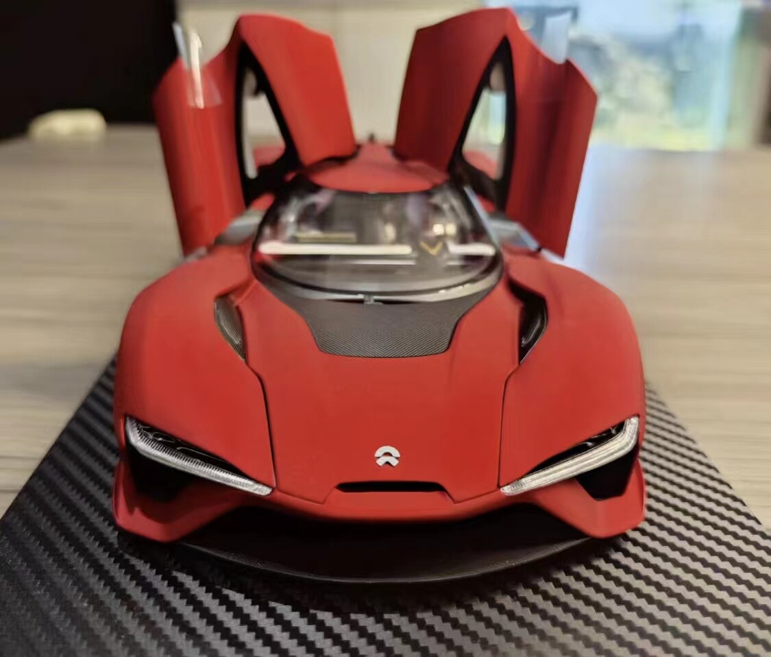 New In stock NIO EP9 Car Model In Scale 1:18 Red Limit Ver. A++ | eBay