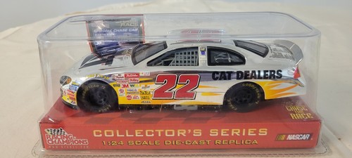 2002 Factory Sealed 1:24 Racing Champions Chrome #22 Cat Dealers 1 of 1,500