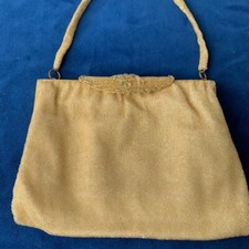 Vintage Gold Tone Walborg Handbag