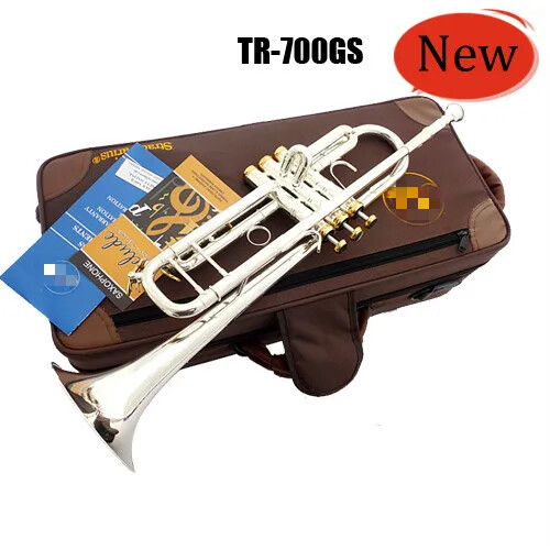 New TR-700 GS Bb Trumpet Brass Musical Instrument