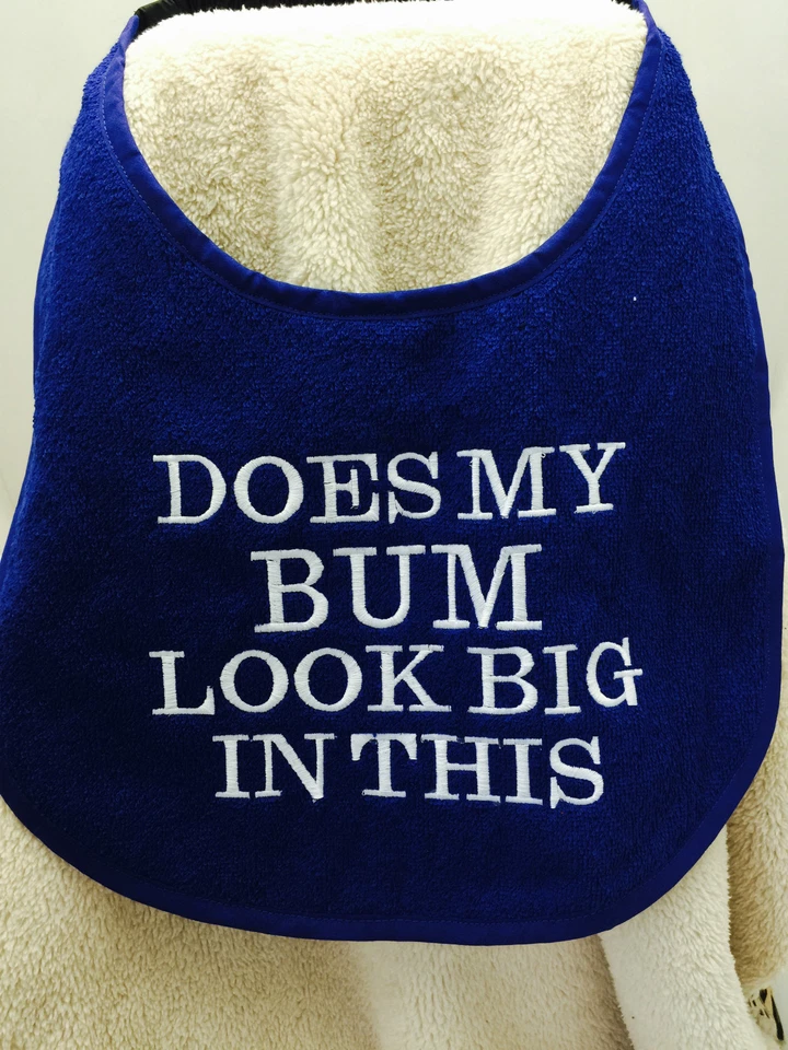 KISS MY COLLAR BIG DOG NEWFOUNDLAND ST BERNARD BERNESE OLD ENGLISH MASTIFFS SLOBBER BIB