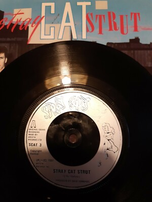 Stray Cats Stray Cat Strut Vinyl Single VG