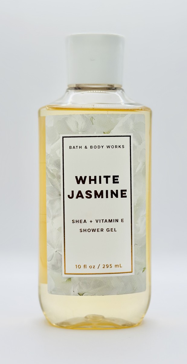 Bath Body Works White Jasmine Set Body Shower Gel 10 Oz