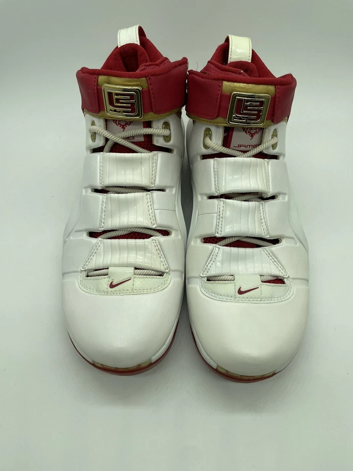 Nike Lebron James Zoom LBJ 4 IV PE Sample Playoff Home Cavaliers Ohio sz 7 - Image 4 of 4