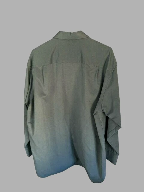 男式 Cezani 衬衫尺寸 17 32/33 纽扣长袖前口袋 — 第 4/4 张图片