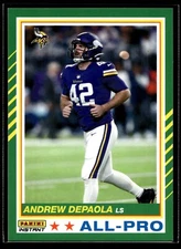 2022 Panini Instant Andrew DePaola ALL-PRO TEAM 1/451 SP Minnesota Vikings #AP28