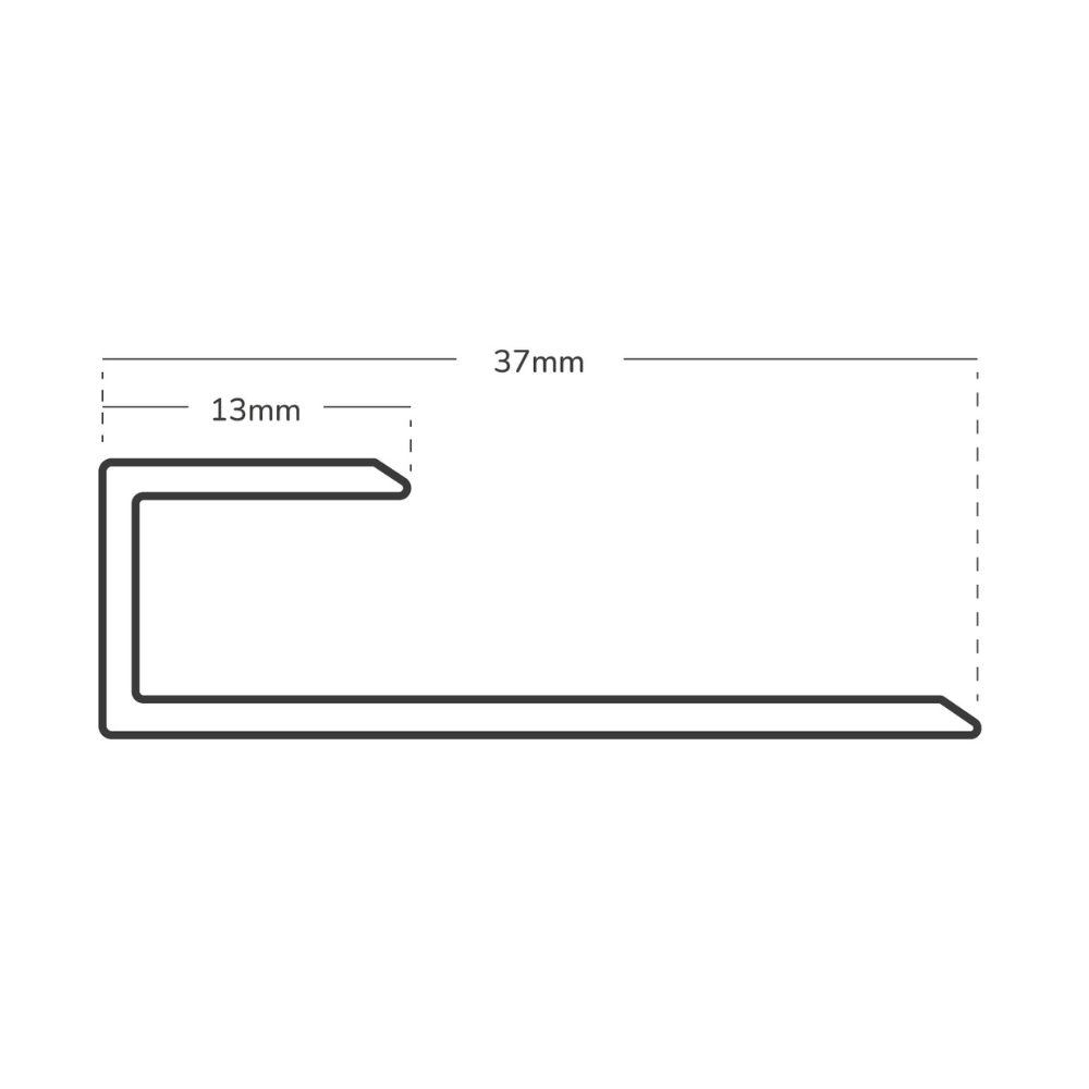 Heavy Duty 2.7metres Carpet to Coir / Vinyl Floor Square Edge