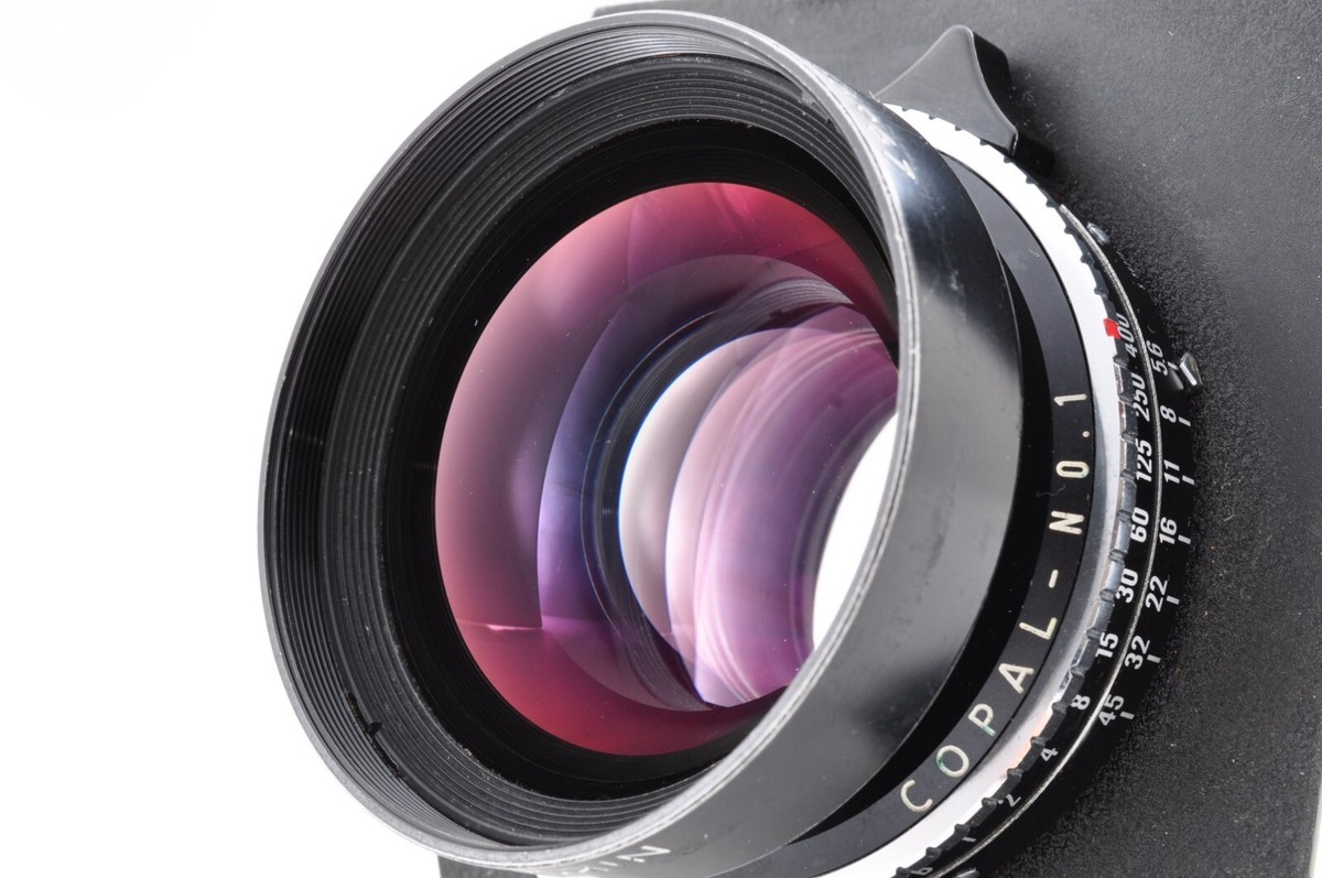 NEAR MINT-] Nikon Nikkor W 210mm F5.6 Copal No.0 Shutter Lens From