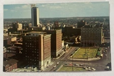 Vintage Postcard ~ View from the top of State Capitol ~ Nashville Tennessee TN