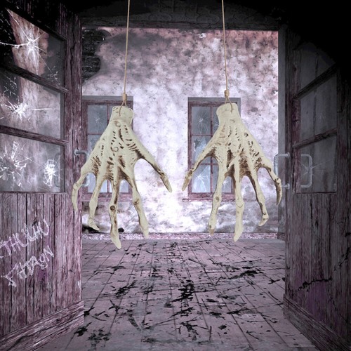 7 Pairs Witch's Claws Halloween Decorations Outdoor Skeleton Creepy - Picture 10 of 12