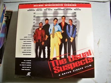 THE USUAL SUSPECTS STEVEN BALDWIN KEVIN SPACEY 300830227-1   LASER DISC  