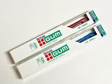 LOT OF 2 Butler GUM Proxabrush Plastic Handle 605 NIP Sealed