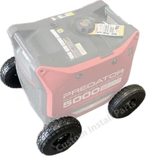 Predator 5000 Inverter Generator Wheel Kit Locking Hub Solid Never Flat Tires