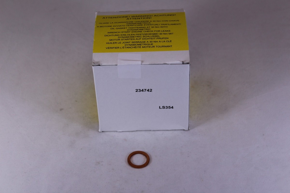 Ferrari Oil Filter Kit 430 F430 Purflux OEM Factory Part # 234742