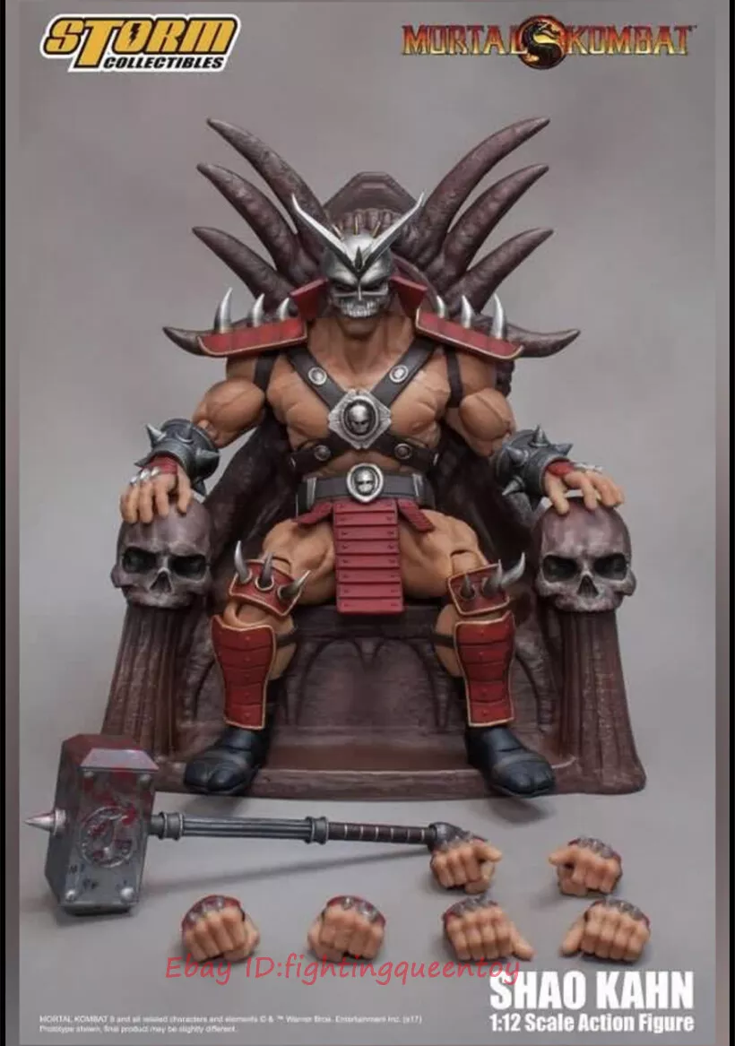 Shao Kahn Mortal Kombat Storm Collectibles 1:12 Action Figure