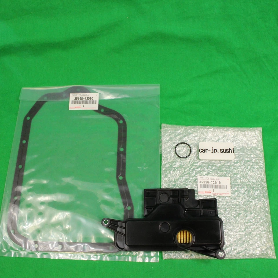 TOYOTA Genuino Sienna HIGHLANDER Camry Transmisión A/T Filtro de Aceite GK Anillo SET Foto 4 de 4