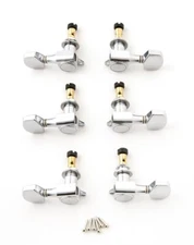 NEW - PRS SE Locking Tuning Keys (6) - CHROME, #106297:C:003