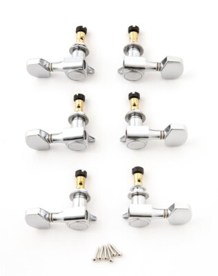 NEW - PRS SE Locking Tuning Keys (6) - CHROME, #106297:C:003