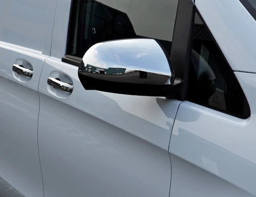 For Mercedes-Benz Vito (2015+): Chrome Wing Mirror Covers Trim Set W447