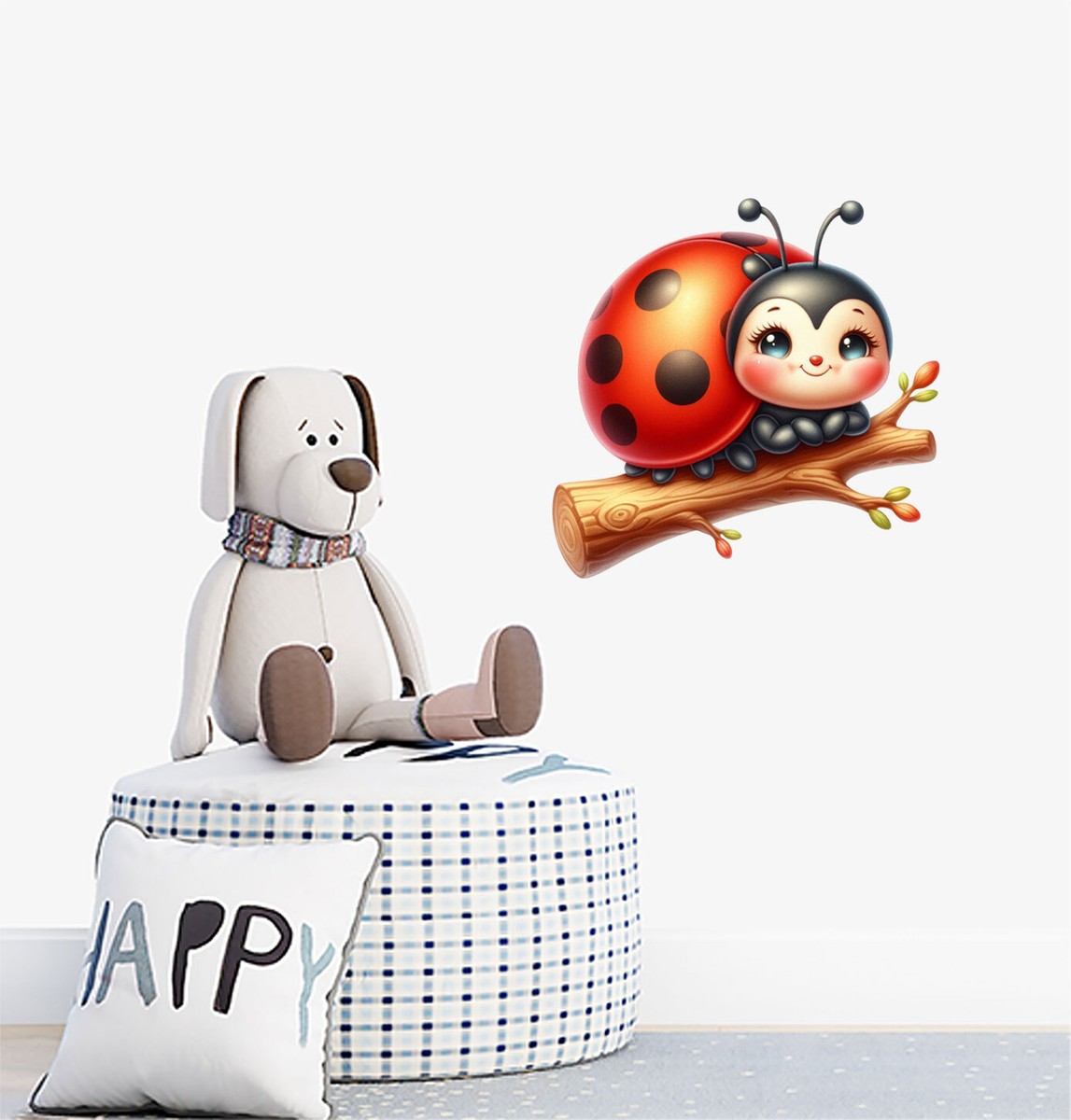 AWS 13 Stickers Ladybird Waterproof Ladybird For Car Motorcycle In - Foto 11