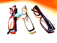 3 pair Power 3.75 Reading Glasses Lady fashion Variety colors and style readers