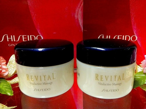 30%OFF! Shiseido REVITAL Vitalactive MASSAGE CREAM ◆20g X2PCS◆ "FREE POST!" NEW - Picture 2 of 5
