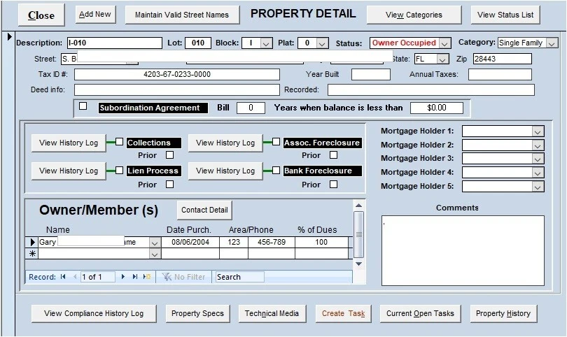 HOA or POA Management application for Homes or Property , uses Microsoft Access - Image 4 of 4