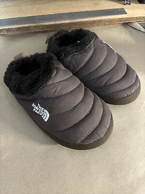 The North Face Womens Thermoball Brown Puffer Slippers Shoe Size XS. US ...