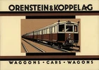 Orenstein & Koppel (O&K): Catalogue Railway Wagons 1925