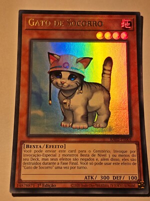 Rettungskatze (V.3 - Ultra Rare) YUGIOH RA02 PORTUGIESISCH NM 37227