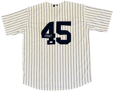 Gerrit Cole Signed New York Yankees Jersey Autographed JSA COA