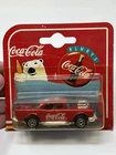 Vintage Coca Cola Majorette 200 series Red toy car Die Cast 1997