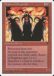 Beasts of Bogardan - Chronicles - Uncommon Red Creature