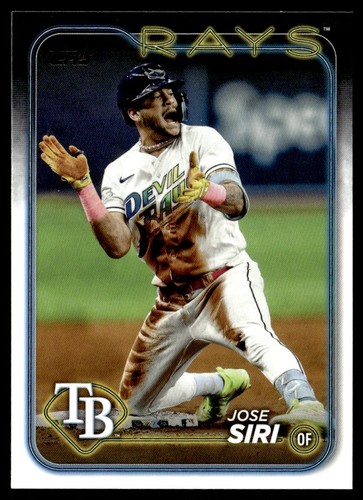 2024 Topps Jose Siri Tampa Bay Rays #436