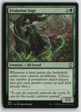Evolution Sage Near Mint 65  Zendikar Rising Magic: The Gathering