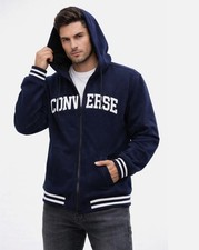 Converse Chuck Taylor Navy Varsity Bomber Jacket CV587910-OBS Men  s S NWT