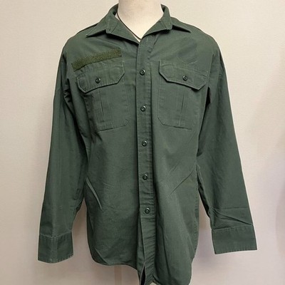 VF Imagewear Law Enforcement Shacket Large Olive Green