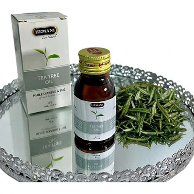 Hemani Tea Tree Oil 100% Pure Essential Oil Natural Aromatherapy Grade 30ml