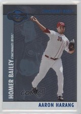 2008 Topps Co-Signers Silver Blue 41/250 Aaron Harang Homer Bailey #009 z6b