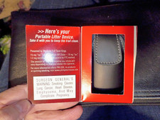2006 Marlboro Portable Cigarette Litter Device Tin New Old ROACH SAVER