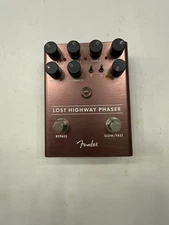 Fender Lost Highway Phaser Phase Shifter Guitar Effect Pedal