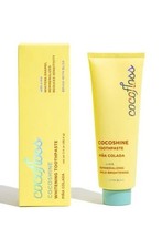 COCOFLOSS Cocoshine Whitening Toothpaste Pina Colada 3.4 OZ Fluoride-Free