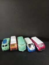 5 Diecast VW Camper Vans.