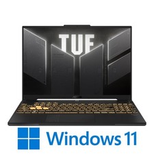 ASUS FX TUF 608JH I5-13450HX 16"FHD Laptop SSD 1T RAM 16GB W11H GRAY RTX5050-8GB