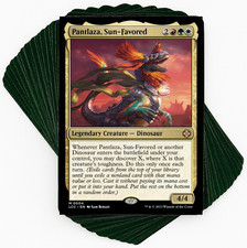 ***Custom Commander Deck*** Pantlaza, Sun-Favored - Dinosaur Discovery - MTG EDH