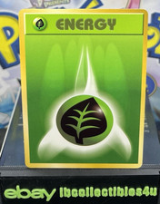 Grass Energy Base Set Japanese Pokemon Card TCG Vintage Free Shipping