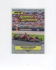 2025 Topps Chrome F1 Speed Wheels Refractor Charles Leclerc #75-SF