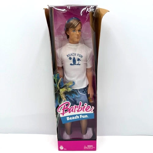 Vintage Mattel Barbie 2005 Ken Beach Fun Collectible Doll in Box
